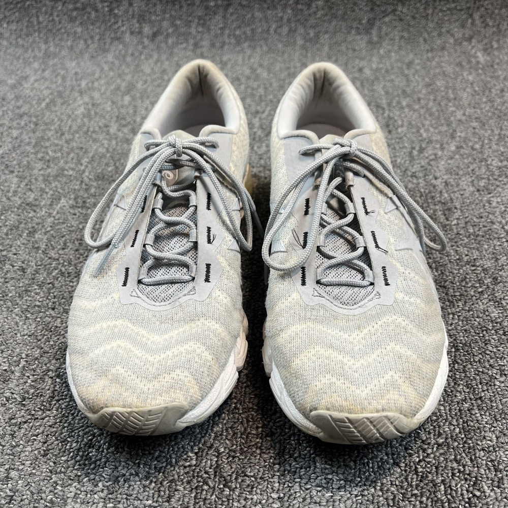ASICS GEL-Quantum 360 5 Womens 9 Grey Running Shoes Gorpcore Streetwear Sneaker